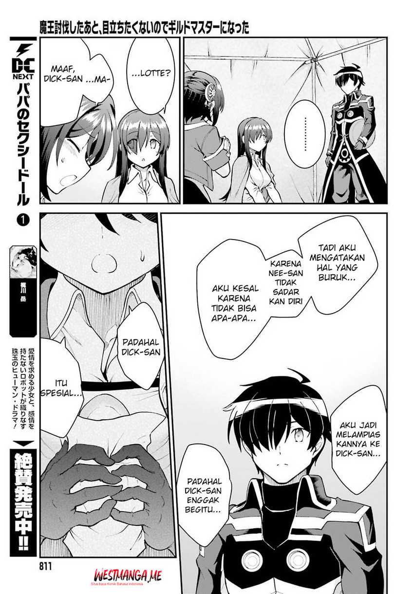 Maou Toubatsu shita Ato, Medachitakunai node Guild Master ni Natta Chapter 45 - halaman 26
