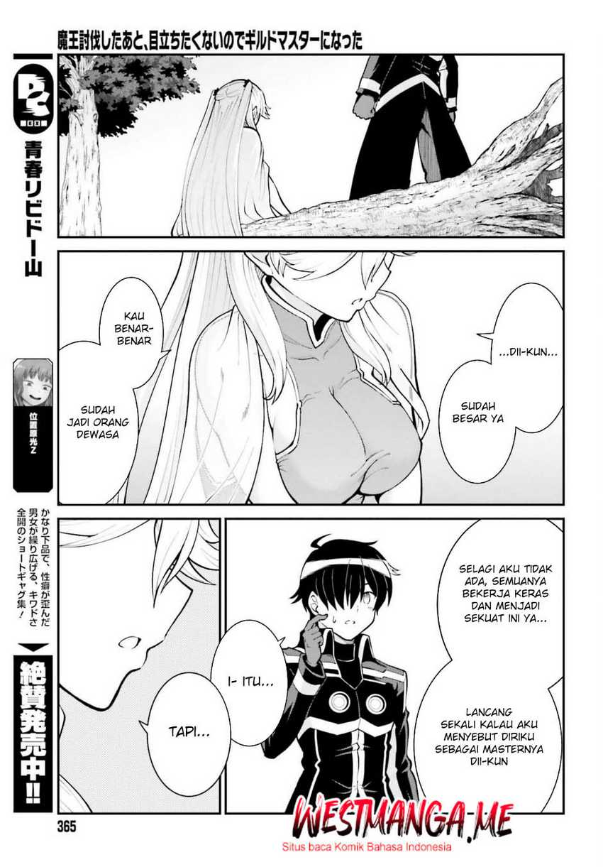 Maou Toubatsu shita Ato, Medachitakunai node Guild Master ni Natta Chapter 47 - halaman 20