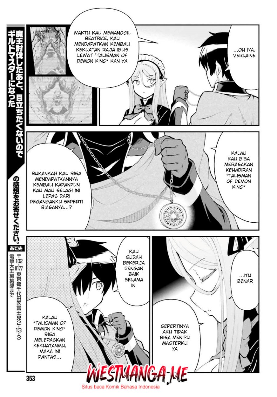 Maou Toubatsu shita Ato, Medachitakunai node Guild Master ni Natta Chapter 50 - halaman 28