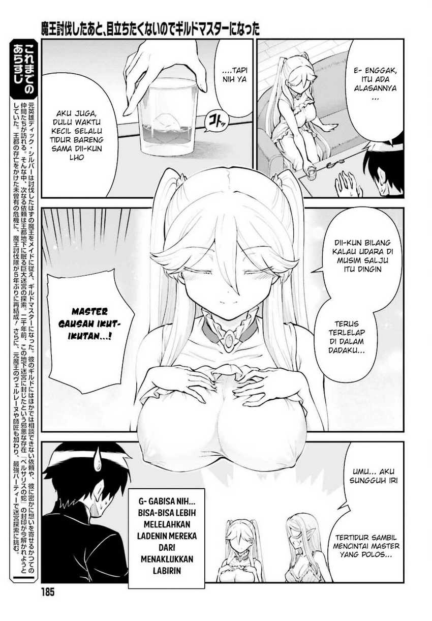 Maou Toubatsu shita Ato, Medachitakunai node Guild Master ni Natta Chapter 52 - halaman 7