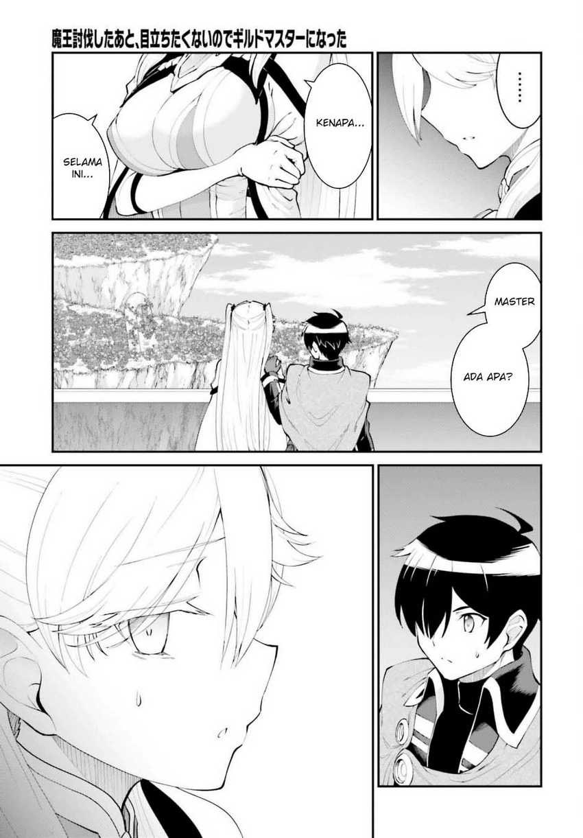 Maou Toubatsu shita Ato, Medachitakunai node Guild Master ni Natta Chapter 54 - halaman 7