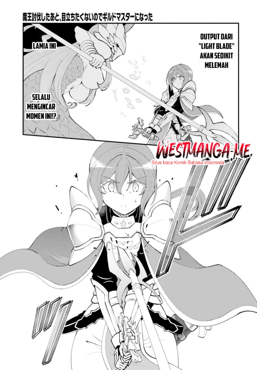 Maou Toubatsu shita Ato, Medachitakunai node Guild Master ni Natta Chapter 56 - halaman 15