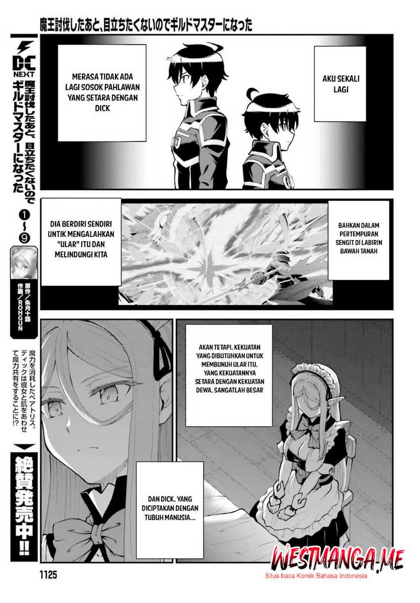 Maou Toubatsu shita Ato, Medachitakunai node Guild Master ni Natta Chapter 58 - halaman 24