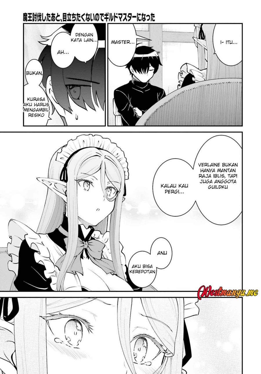 Maou Toubatsu shita Ato, Medachitakunai node Guild Master ni Natta Chapter 62 - halaman 26