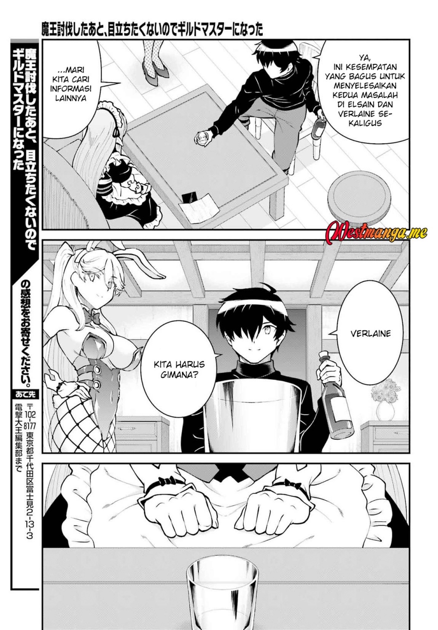 Maou Toubatsu shita Ato, Medachitakunai node Guild Master ni Natta Chapter 62 - halaman 28