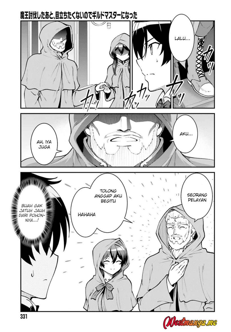 Maou Toubatsu shita Ato, Medachitakunai node Guild Master ni Natta Chapter 62 - halaman 5