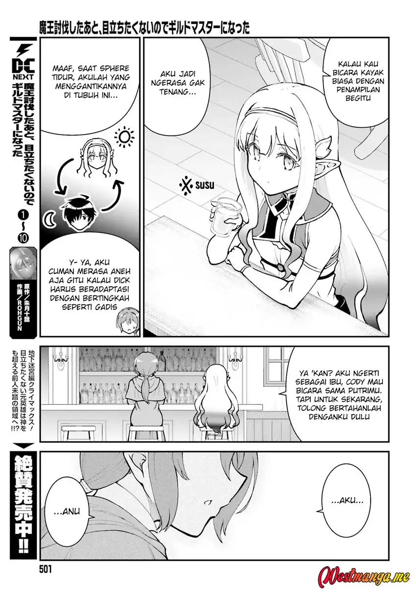 Maou Toubatsu shita Ato, Medachitakunai node Guild Master ni Natta Chapter 66 - halaman 5