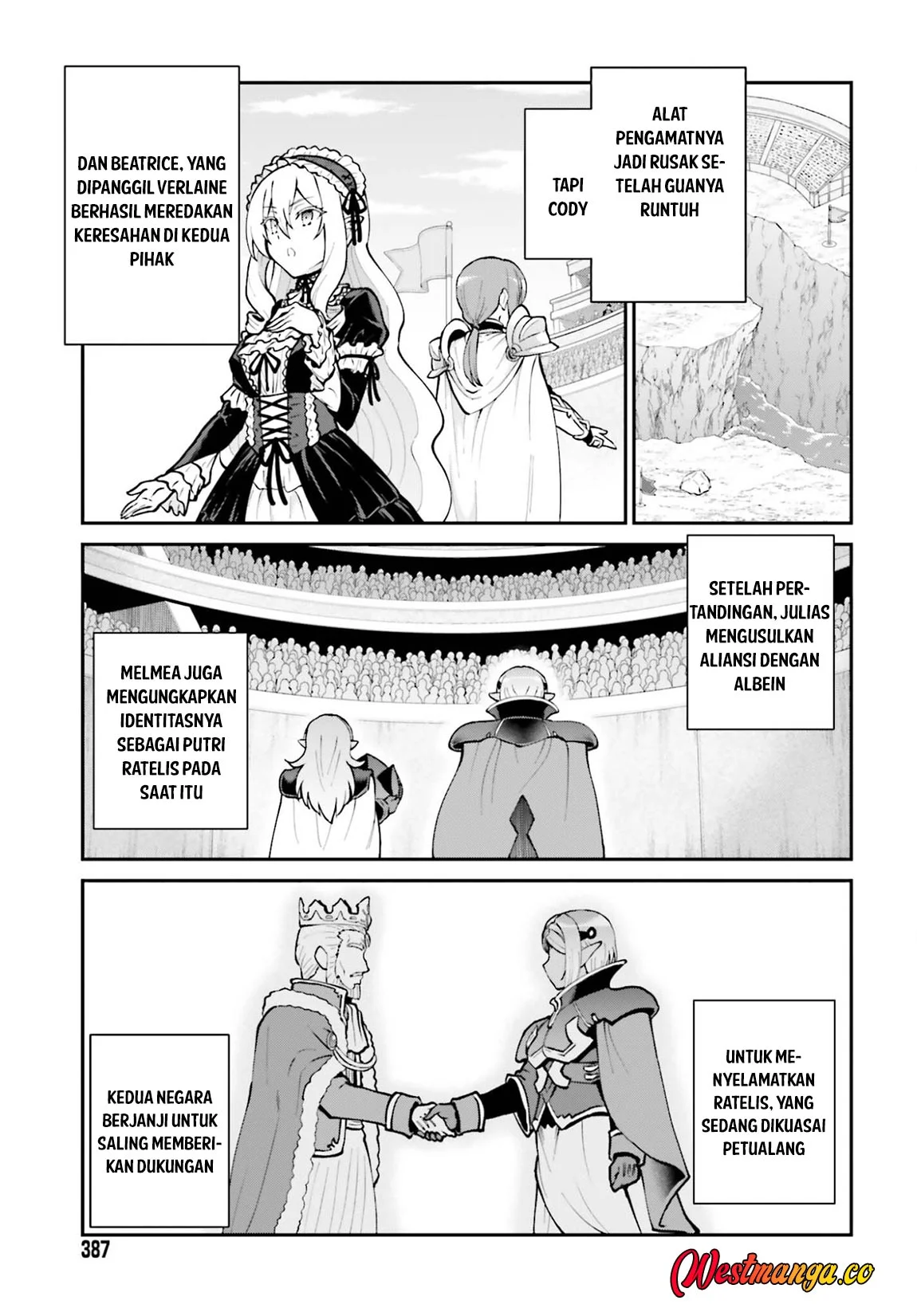 Maou Toubatsu shita Ato, Medachitakunai node Guild Master ni Natta Chapter 74 - halaman 16