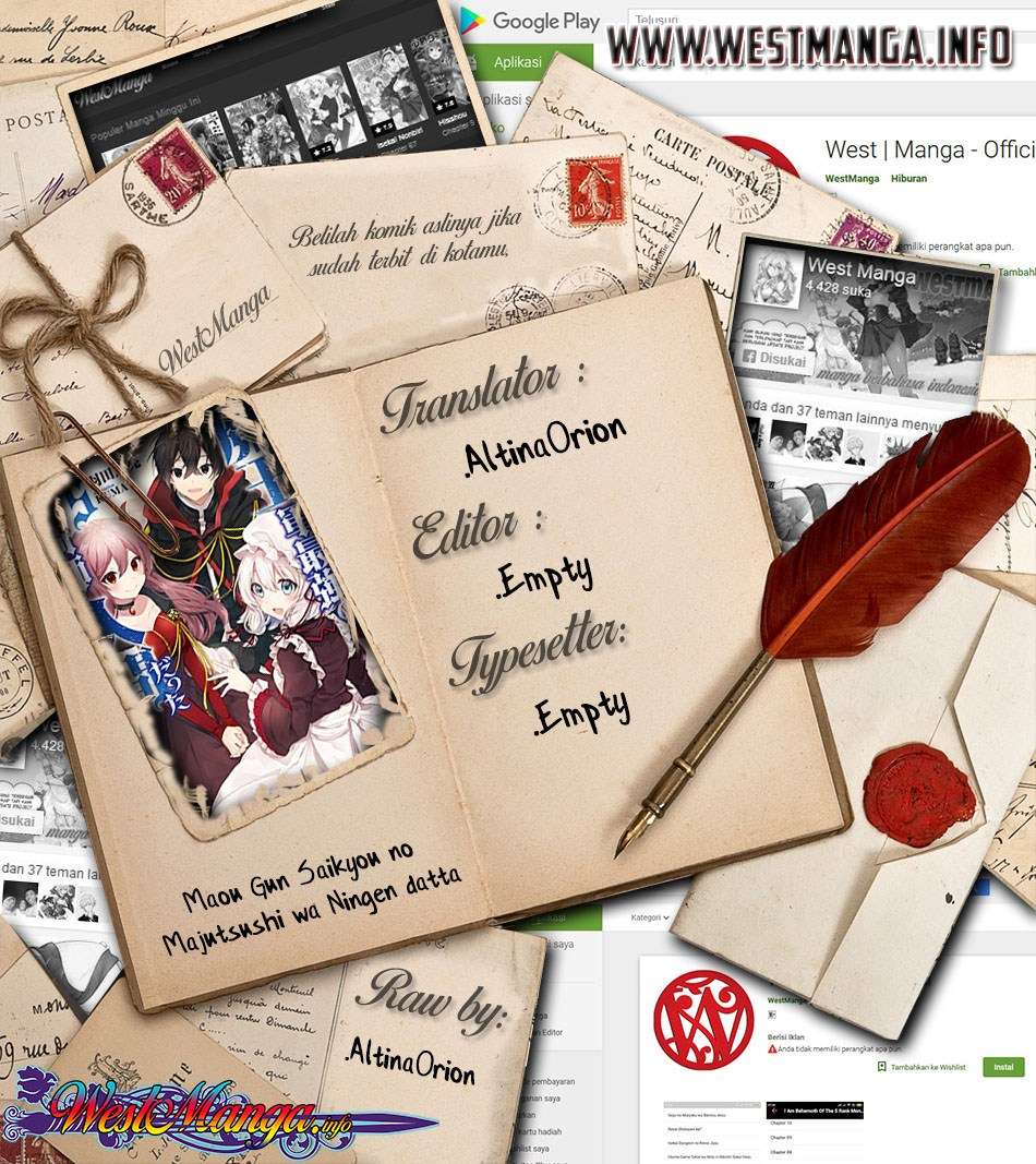 Maougun Saikyou no Majutsushi wa Ningen datta Chapter 1.1 - halaman 2