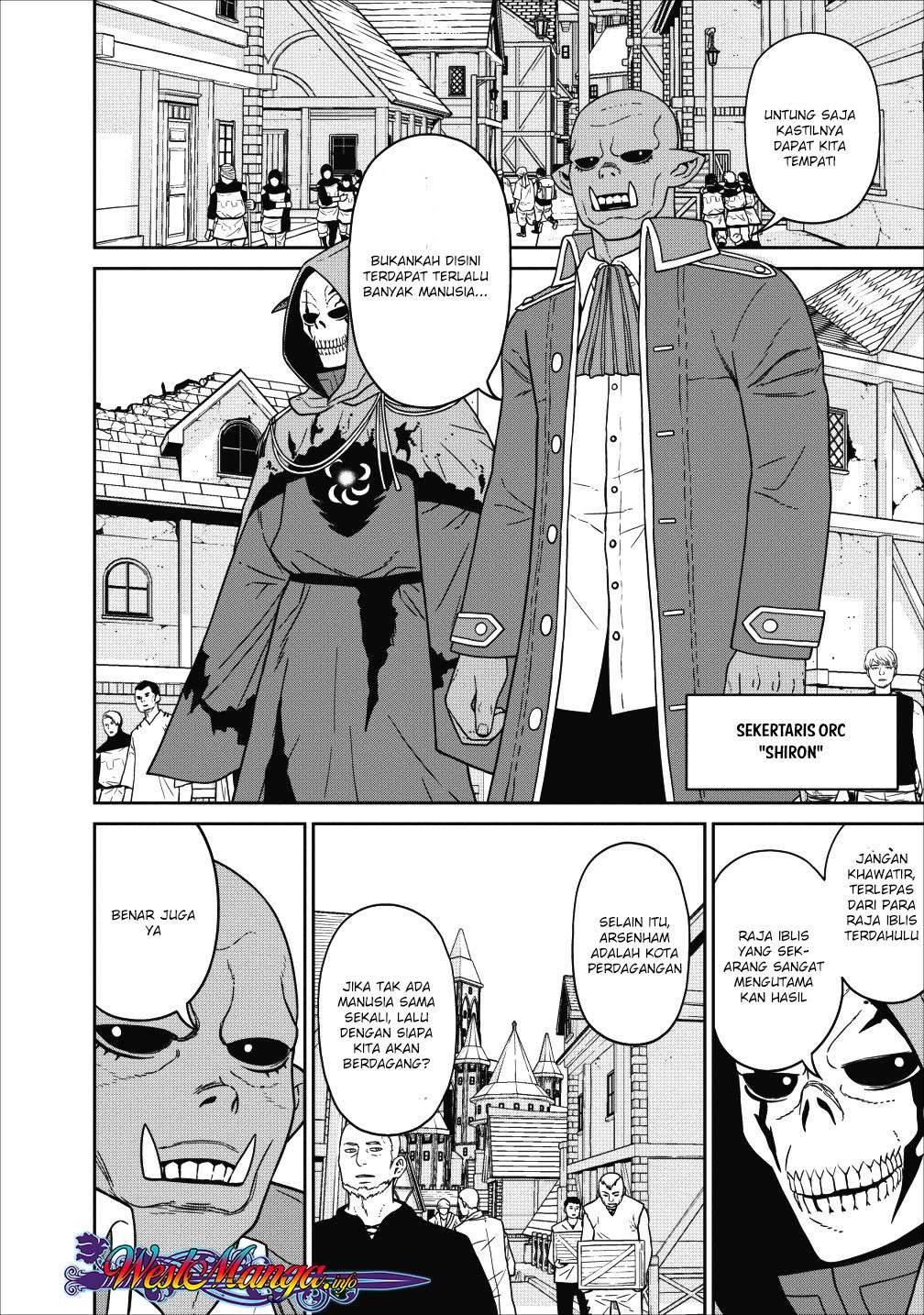 Maougun Saikyou no Majutsushi wa Ningen datta Chapter 1.2 - halaman 1