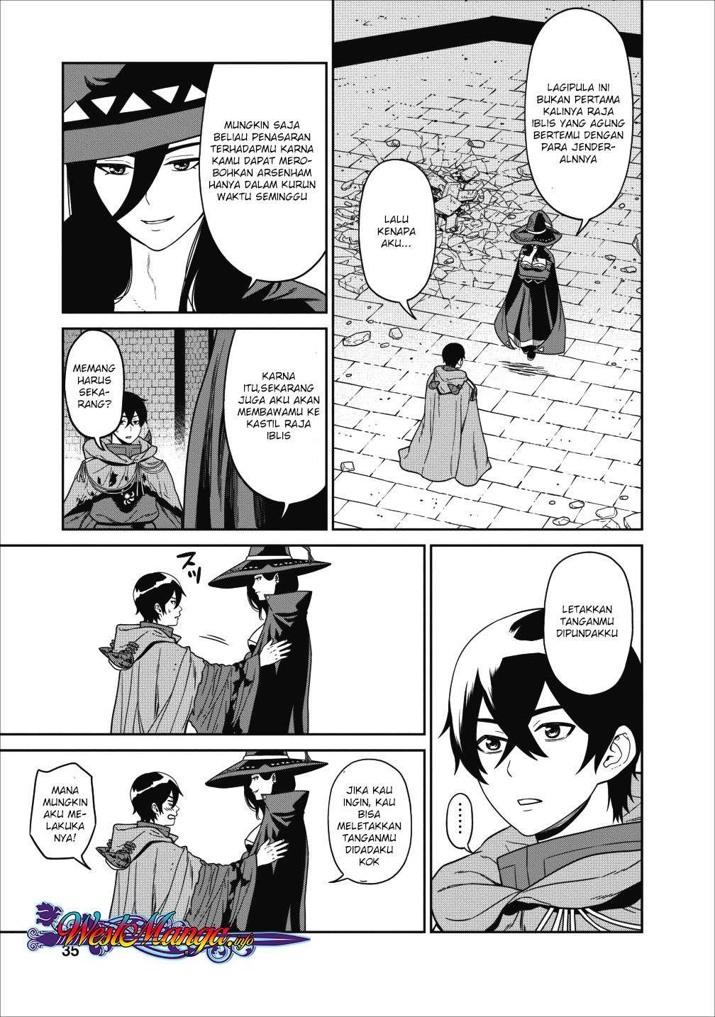 Maougun Saikyou no Majutsushi wa Ningen datta Chapter 1.2 - halaman 14