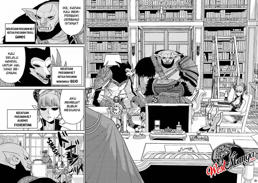 Maougun Saikyou no Majutsushi wa Ningen datta Chapter 12 - halaman 8