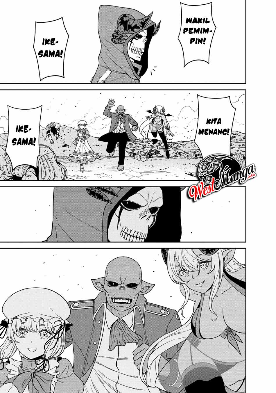 Maougun Saikyou no Majutsushi wa Ningen datta Chapter 13 - halaman 34