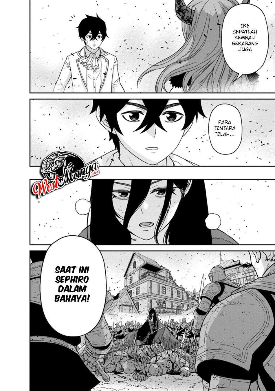 Maougun Saikyou no Majutsushi wa Ningen datta Chapter 16.3 - halaman 14