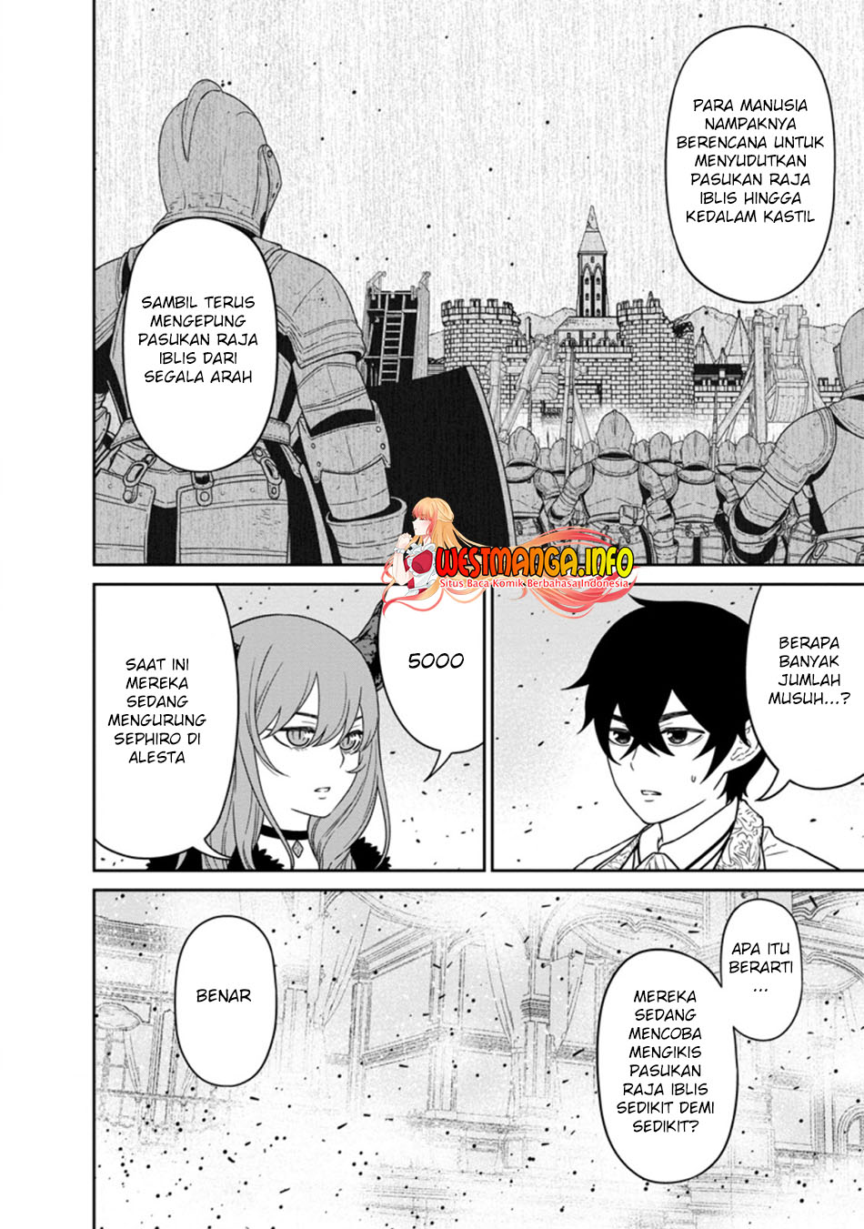 Maougun Saikyou no Majutsushi wa Ningen datta Chapter 17.1 - halaman 5