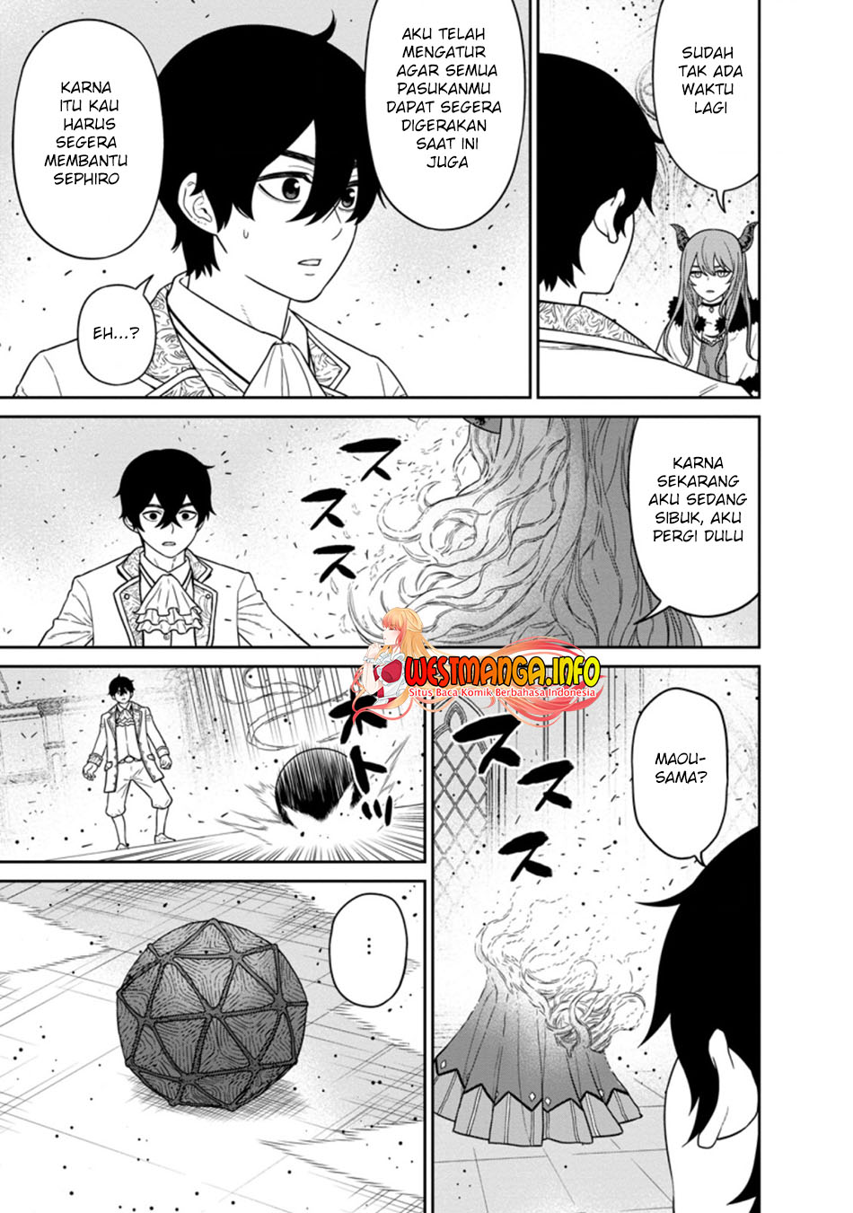 Maougun Saikyou no Majutsushi wa Ningen datta Chapter 17.1 - halaman 6