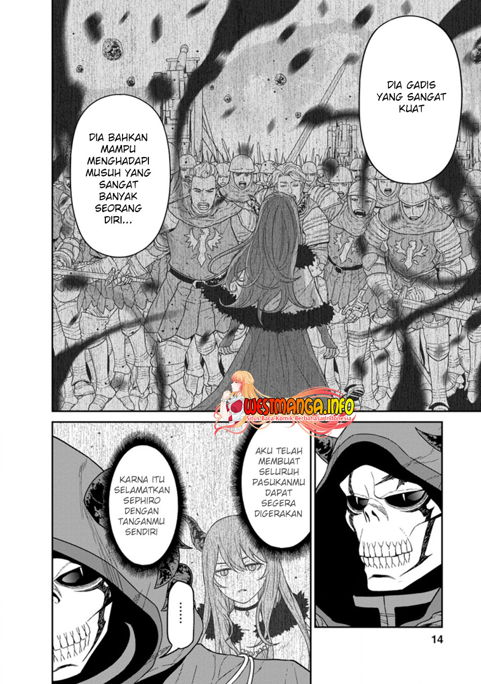 Maougun Saikyou no Majutsushi wa Ningen datta Chapter 17.2 - halaman 4