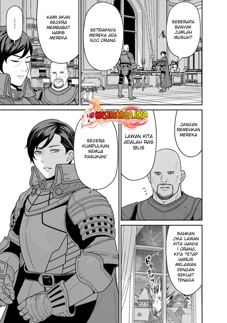 Maougun Saikyou no Majutsushi wa Ningen datta Chapter 18.1 - halaman 13