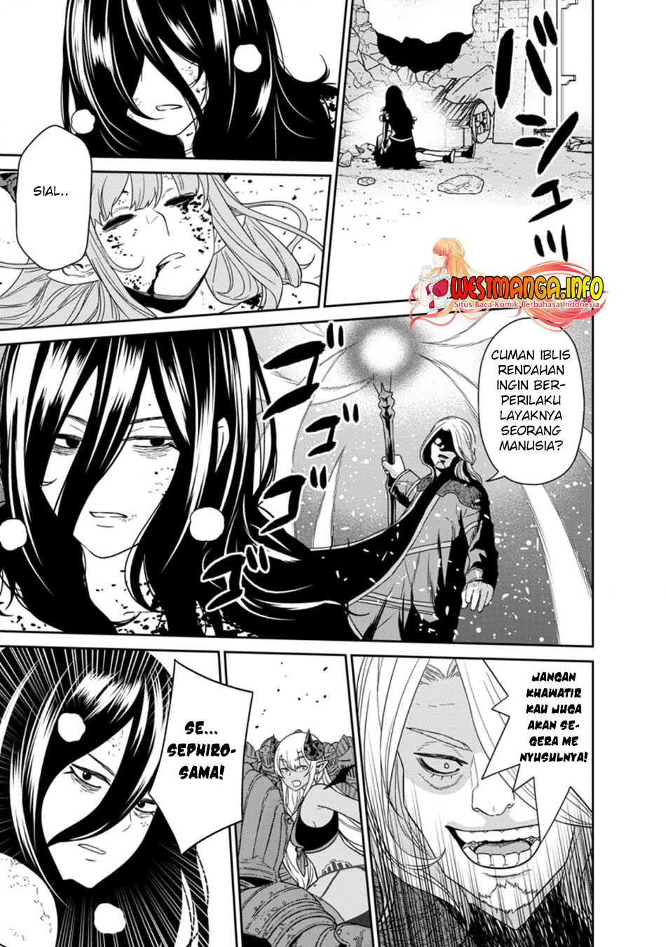 Maougun Saikyou no Majutsushi wa Ningen datta Chapter 18.2 - halaman 14