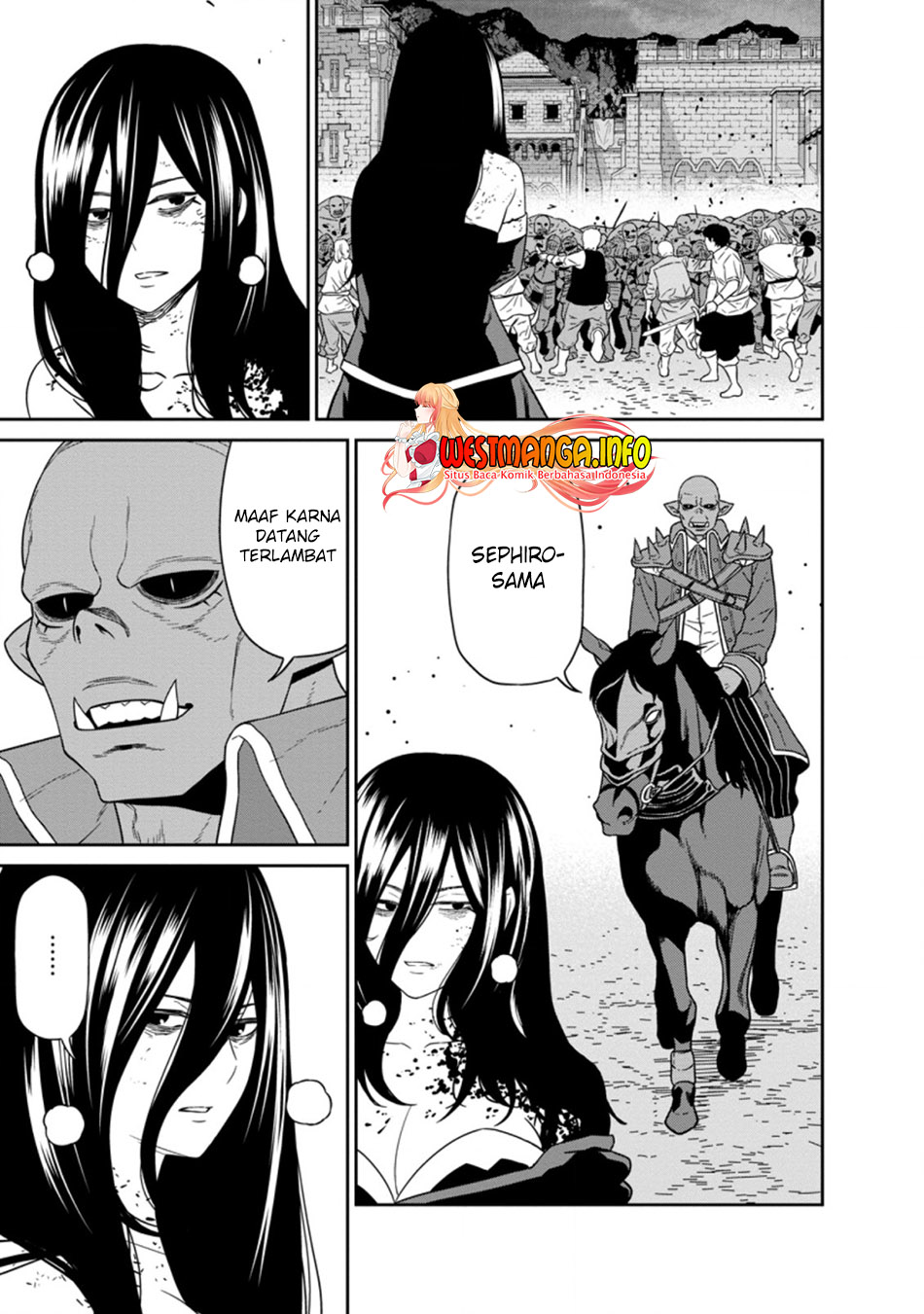 Maougun Saikyou no Majutsushi wa Ningen datta Chapter 18.3 - halaman 6