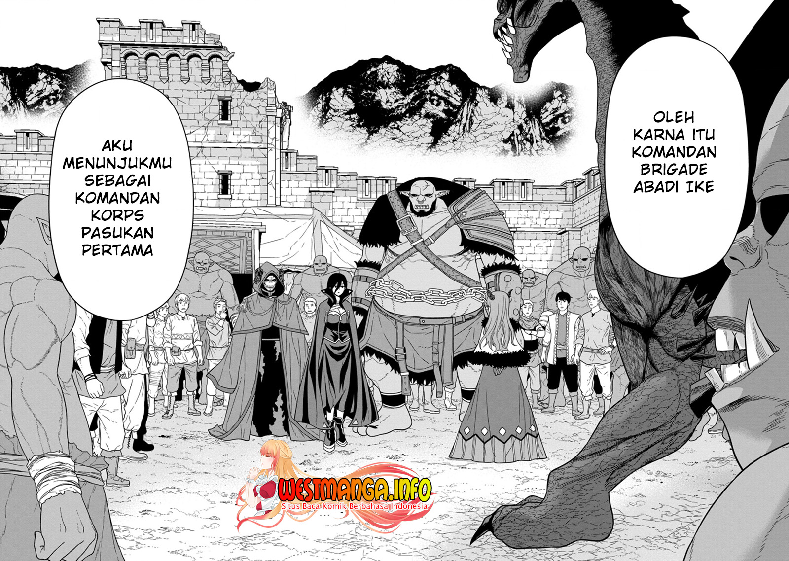 Maougun Saikyou no Majutsushi wa Ningen datta Chapter 19.1 - halaman 12