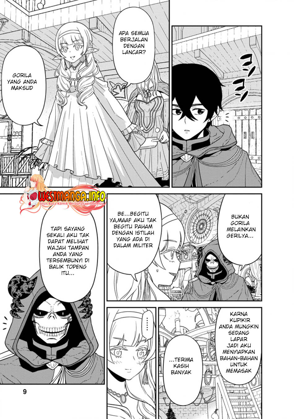 Maougun Saikyou no Majutsushi wa Ningen datta Chapter 21.1 - halaman 9