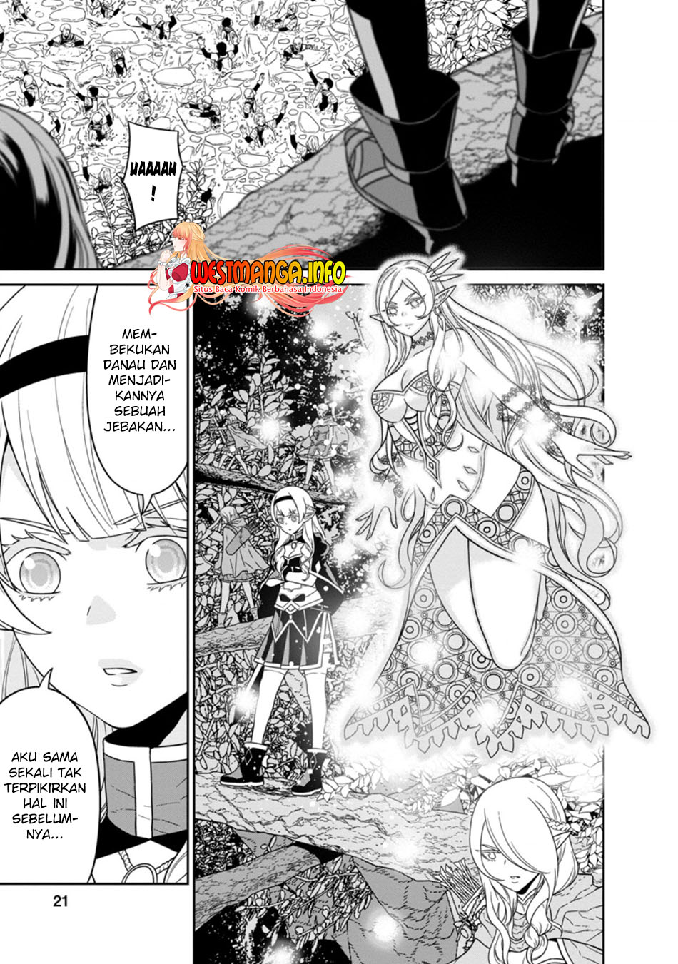Maougun Saikyou no Majutsushi wa Ningen datta Chapter 21.2 - halaman 8