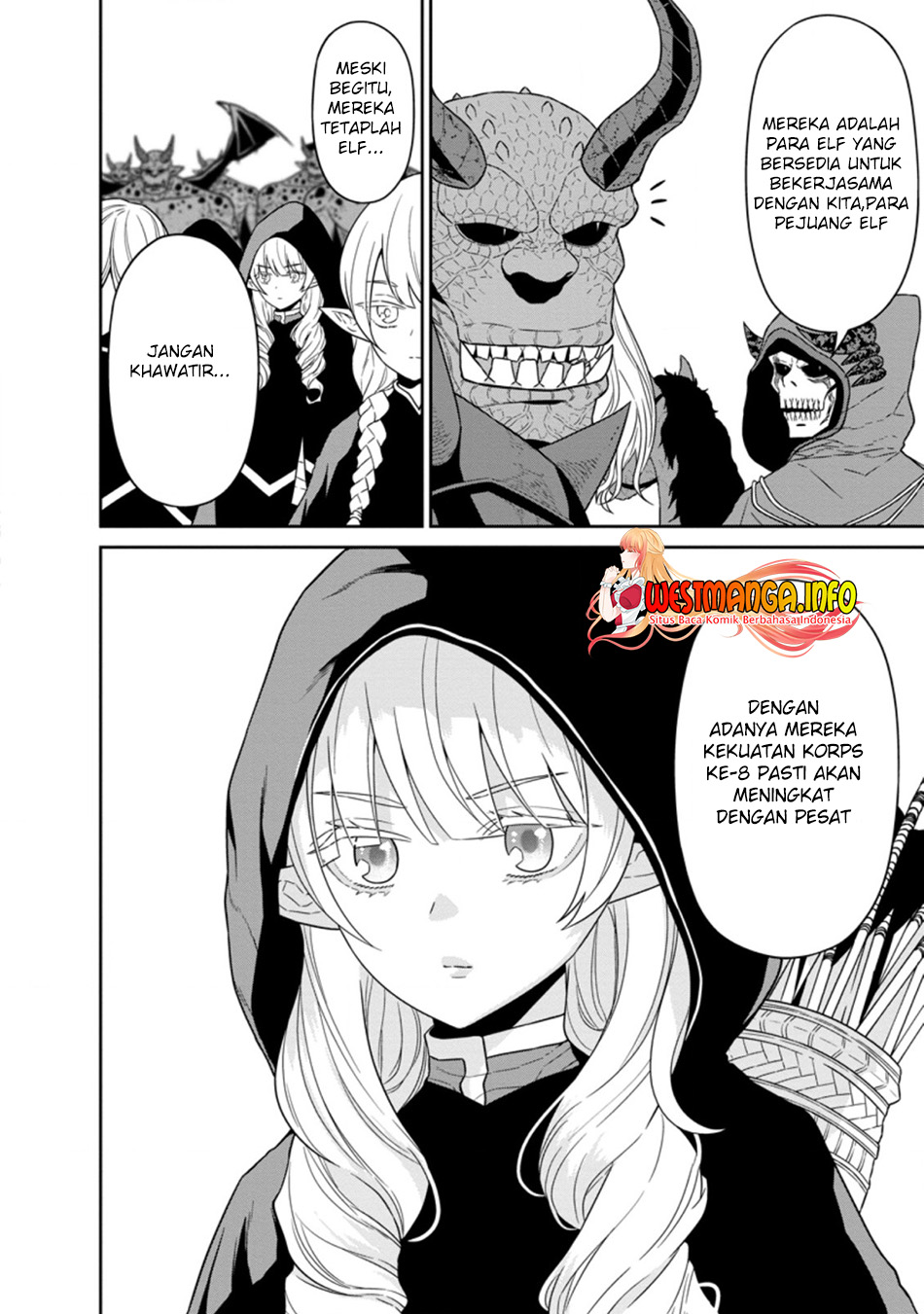 Maougun Saikyou no Majutsushi wa Ningen datta Chapter 22.1 - halaman 6