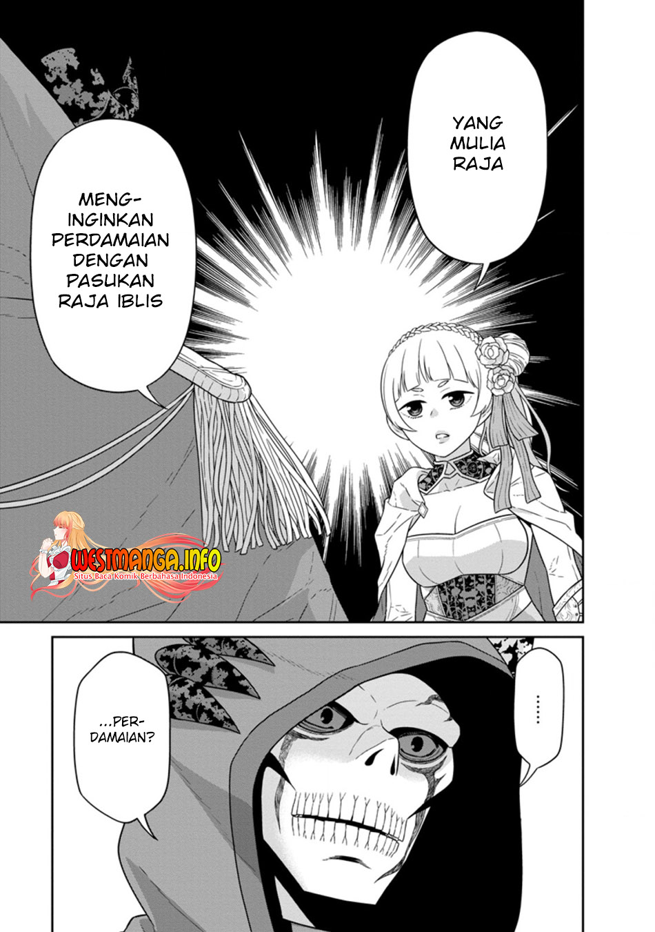 Maougun Saikyou no Majutsushi wa Ningen datta Chapter 22.2 - halaman 2