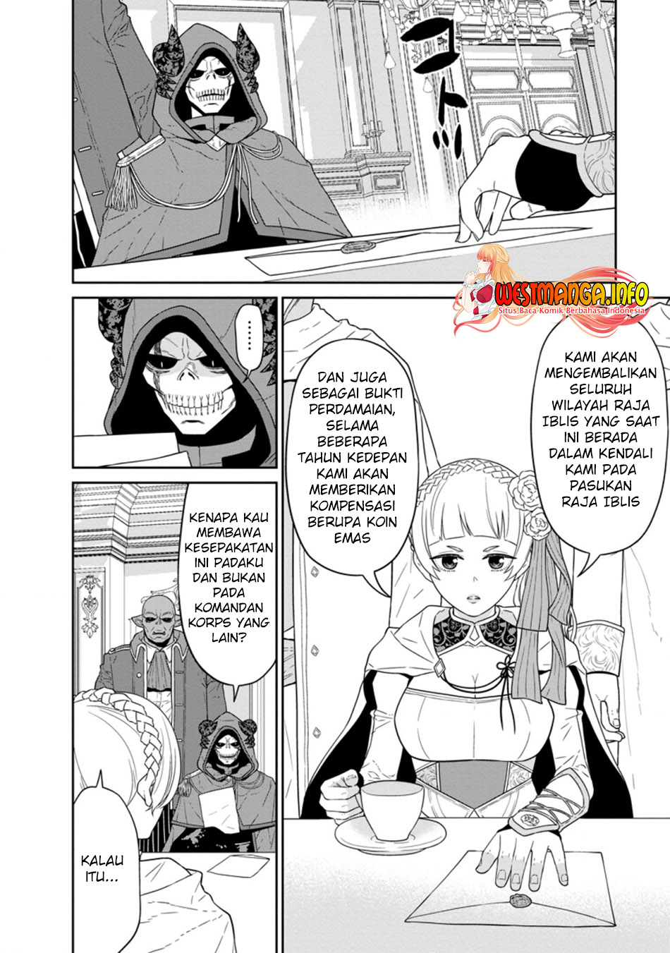 Maougun Saikyou no Majutsushi wa Ningen datta Chapter 22.2 - halaman 4