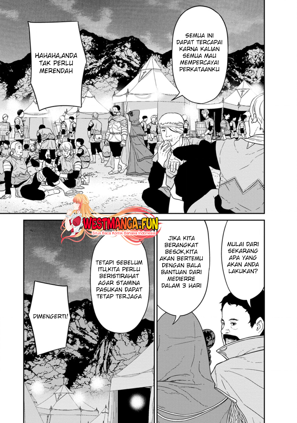 Maougun Saikyou no Majutsushi wa Ningen datta Chapter 24.1 - halaman 16