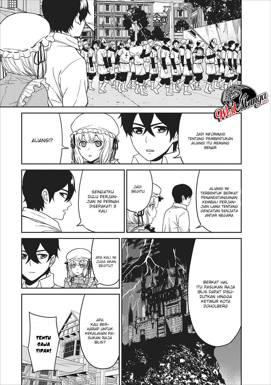 Maougun Saikyou no Majutsushi wa Ningen datta Chapter 3 - halaman 23
