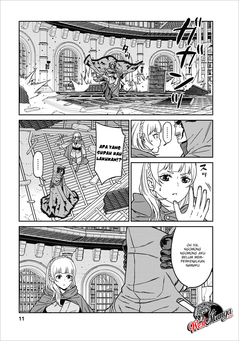 Maougun Saikyou no Majutsushi wa Ningen datta Chapter 5 - halaman 11