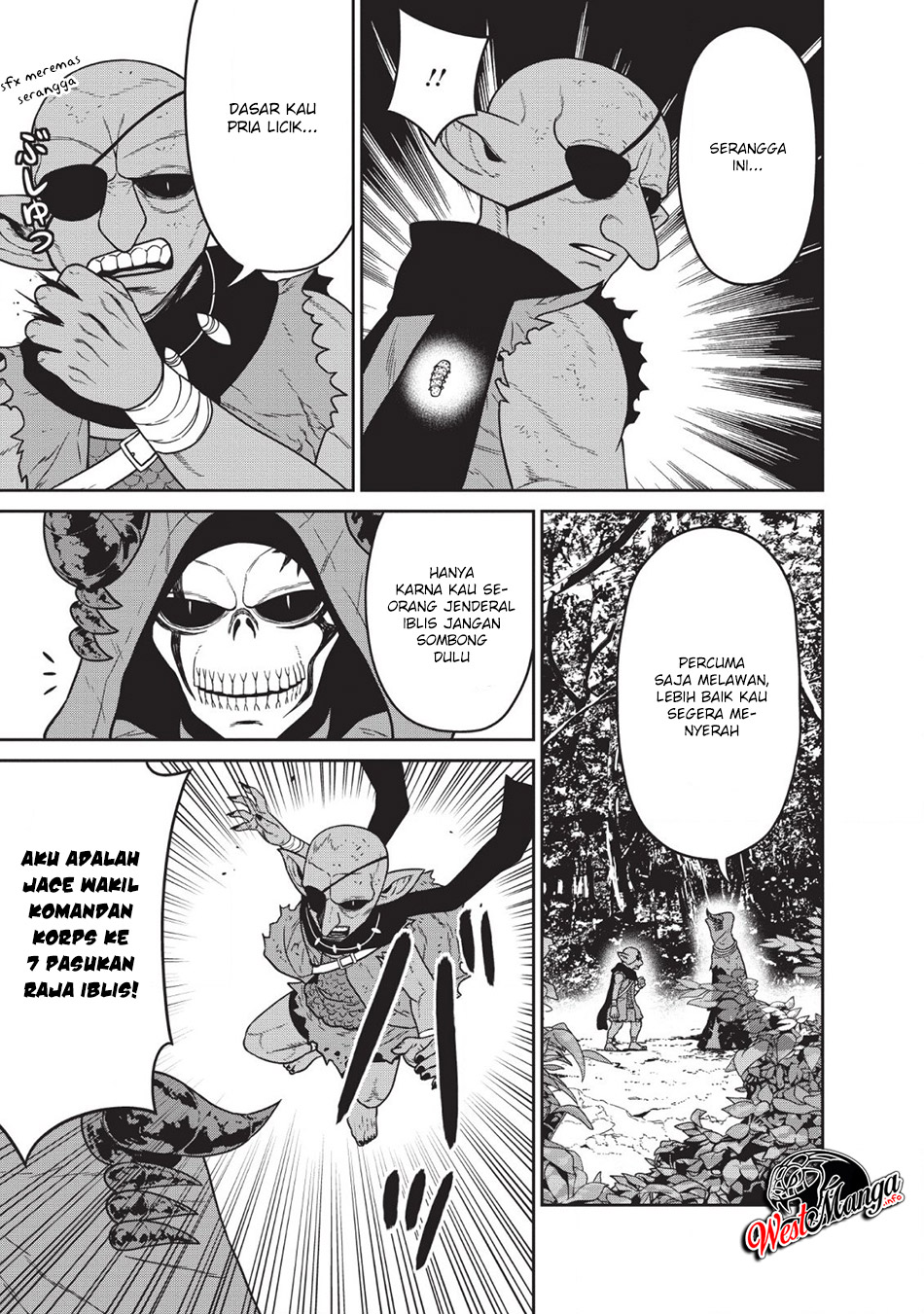 Maougun Saikyou no Majutsushi wa Ningen datta Chapter 6 - halaman 21