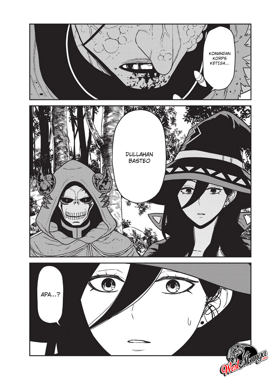 Maougun Saikyou no Majutsushi wa Ningen datta Chapter 6 - halaman 35