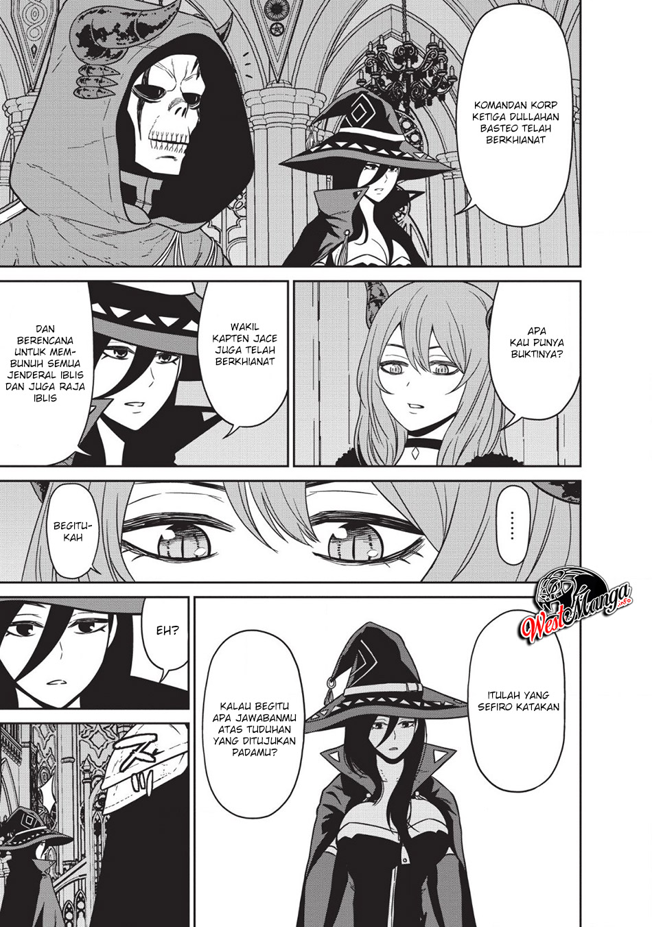 Maougun Saikyou no Majutsushi wa Ningen datta Chapter 6 - halaman 38