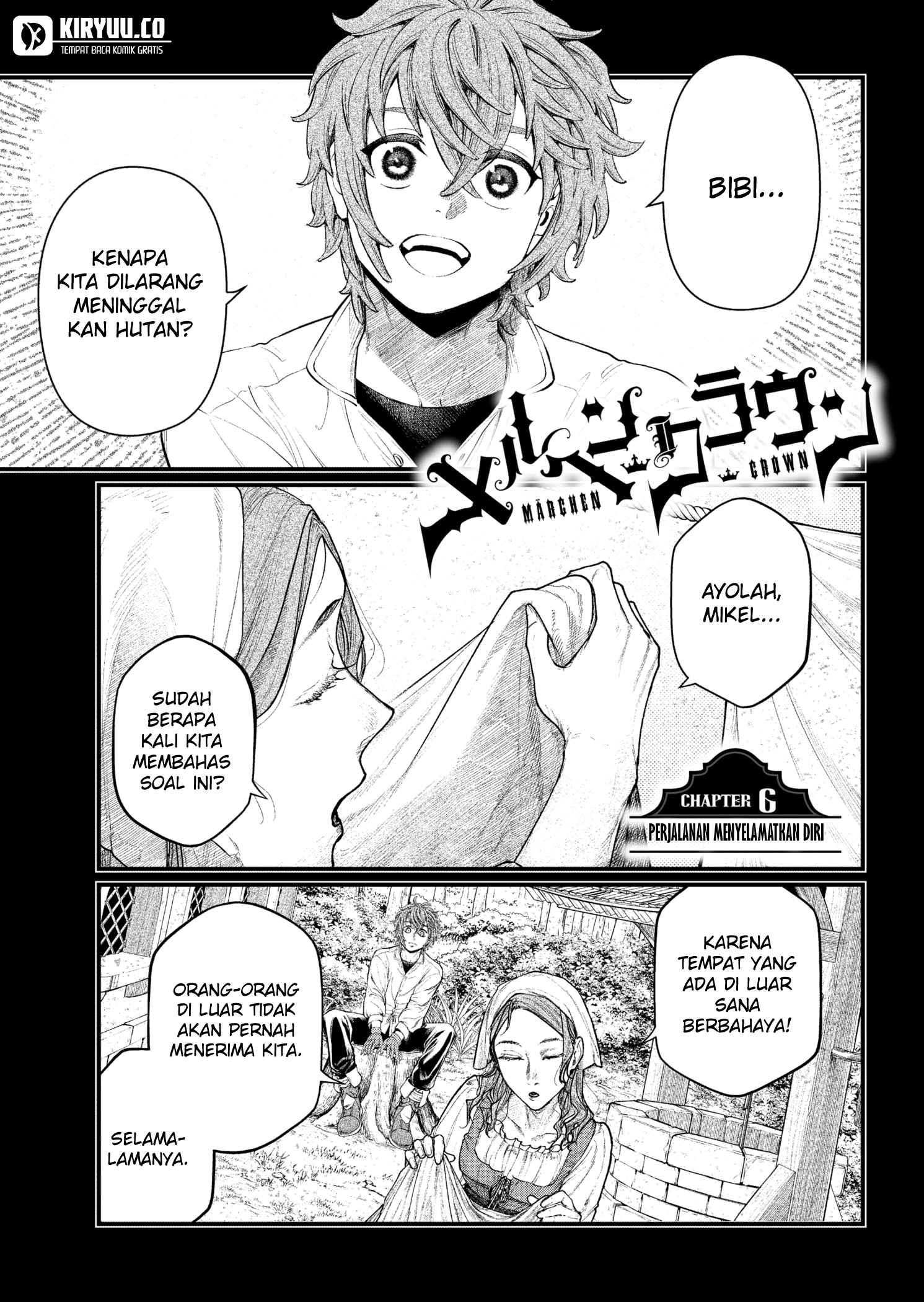 Marchen Crown Chapter 6 - halaman 1