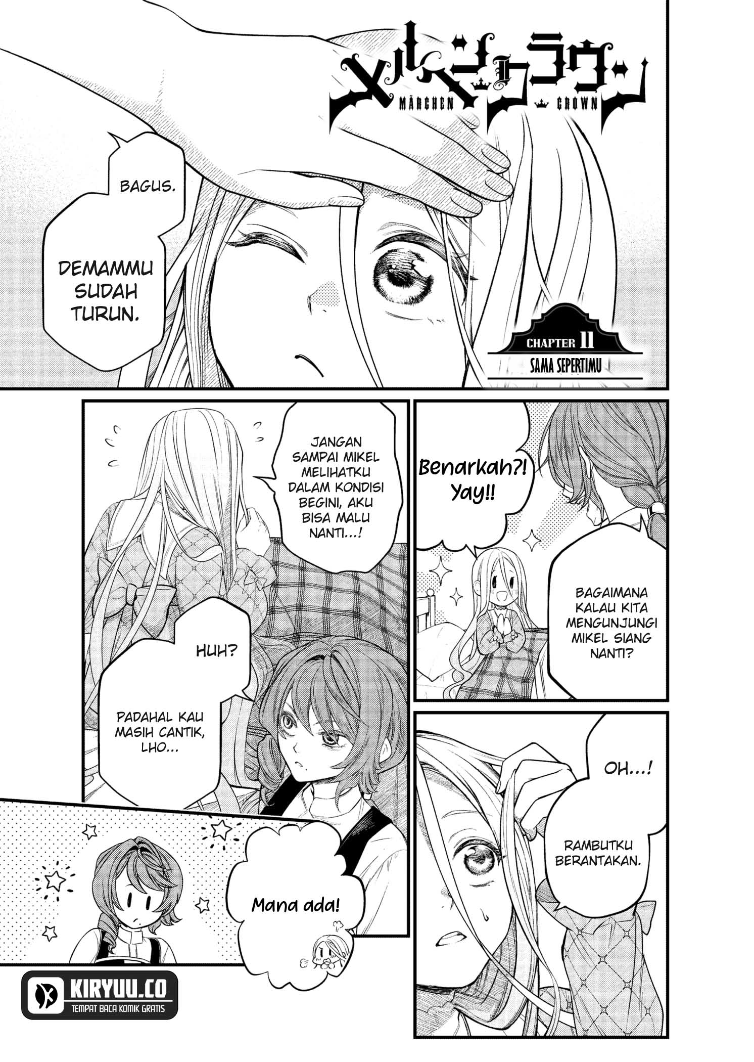 Marchen Crown Chapter 11 - halaman 1