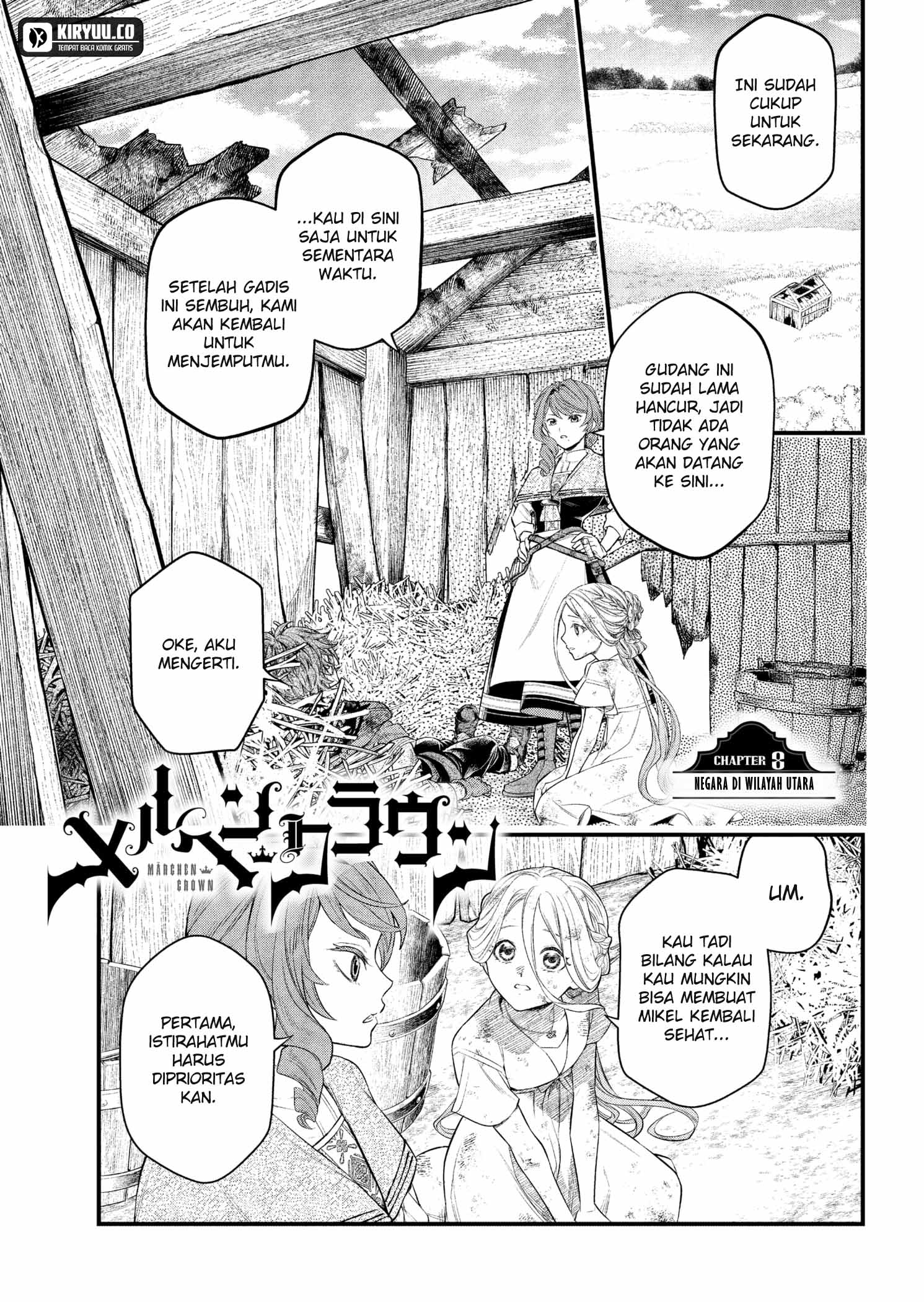 Marchen Crown Chapter 8 - halaman 1