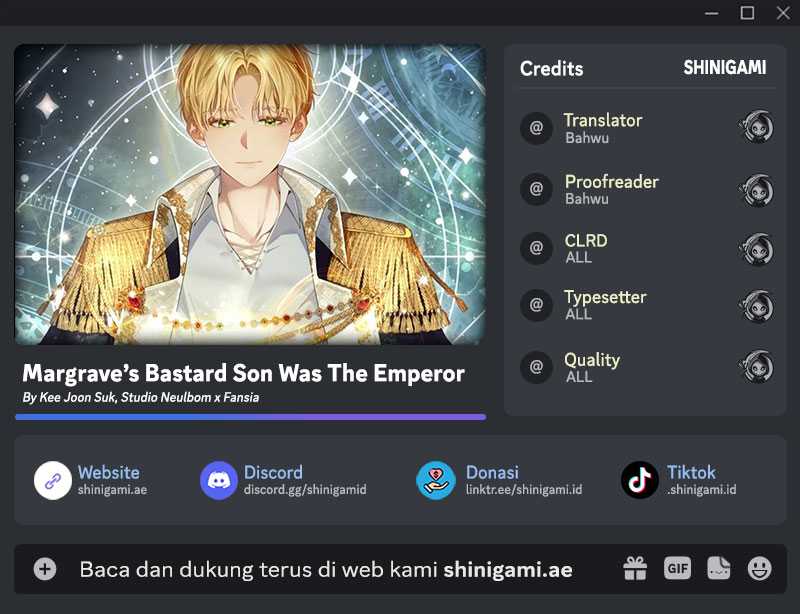 Margrave’s Bastard Son was The Emperor Chapter 22 - halaman 1