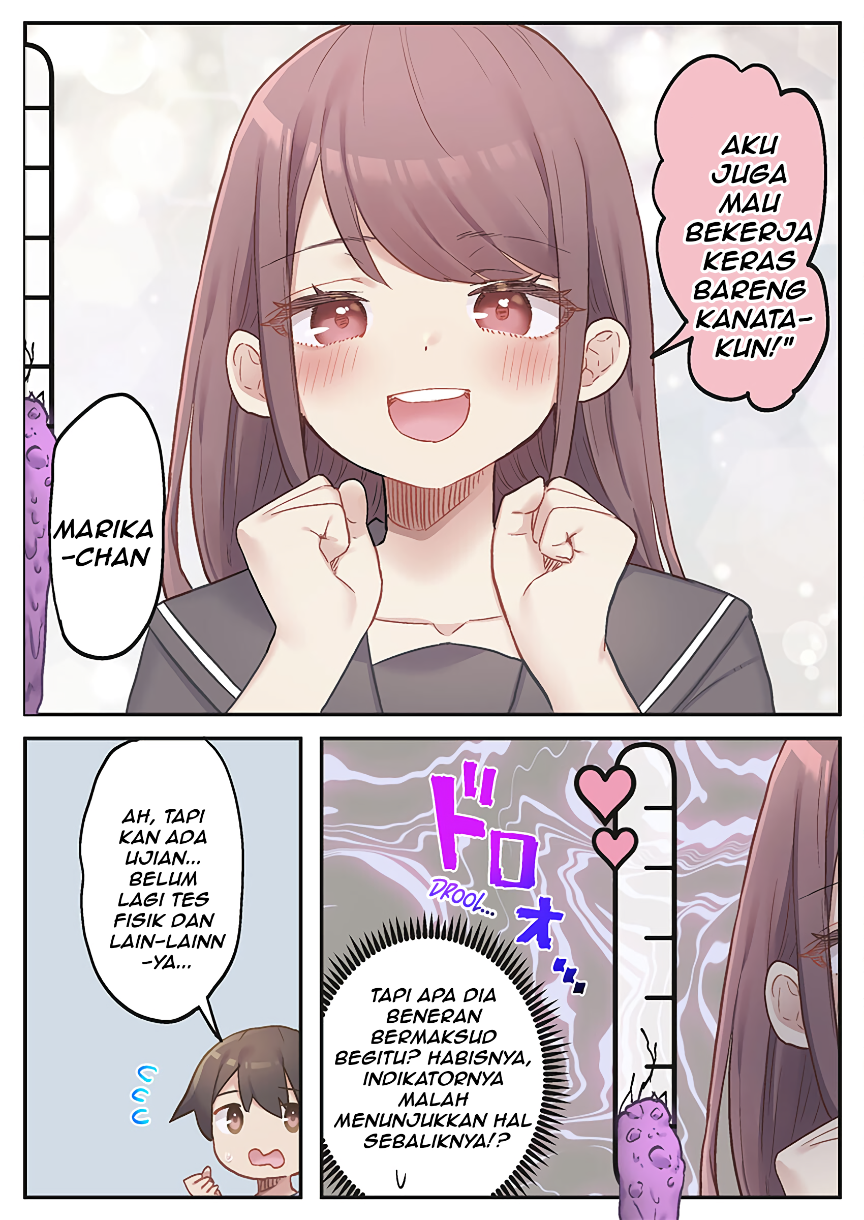 Marika-chan no Koukando wa Bukkowareteiru Chapter 11 - halaman 8