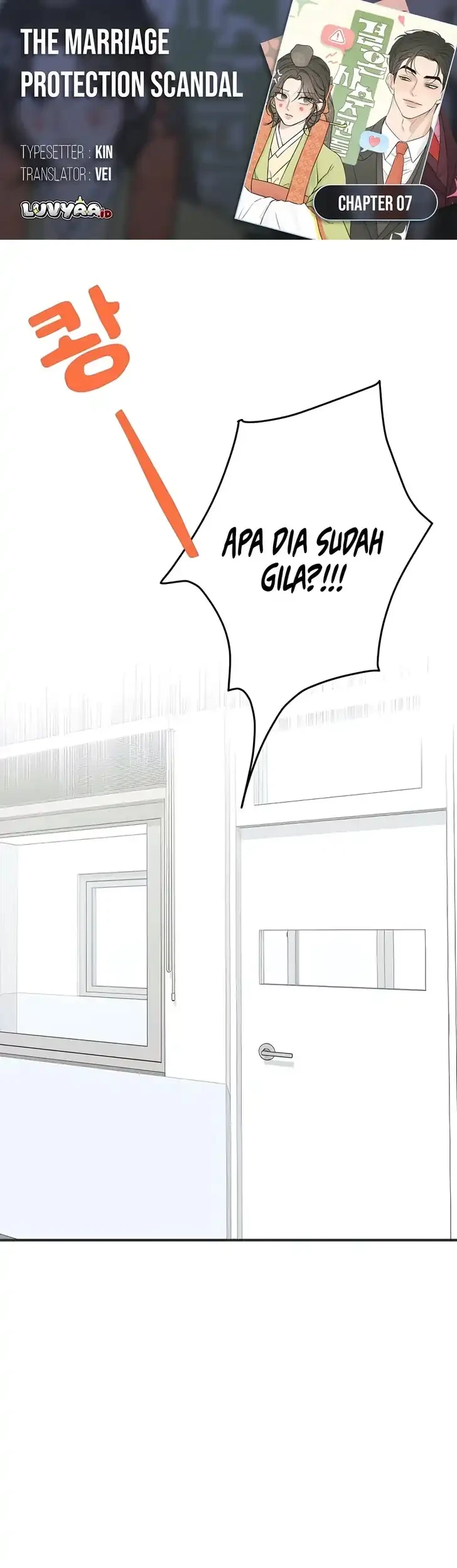 Marriage Protection Scandal Chapter 7 - halaman 1