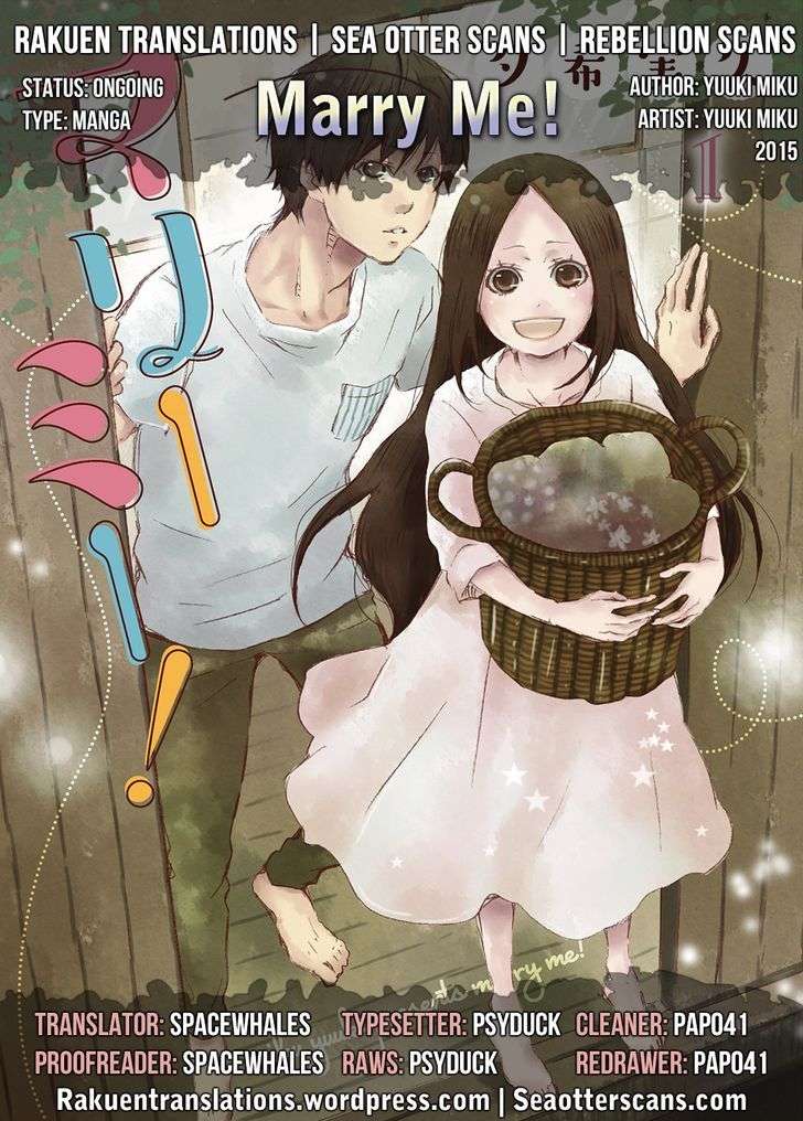 Marry Me! Chapter 6 - halaman 1