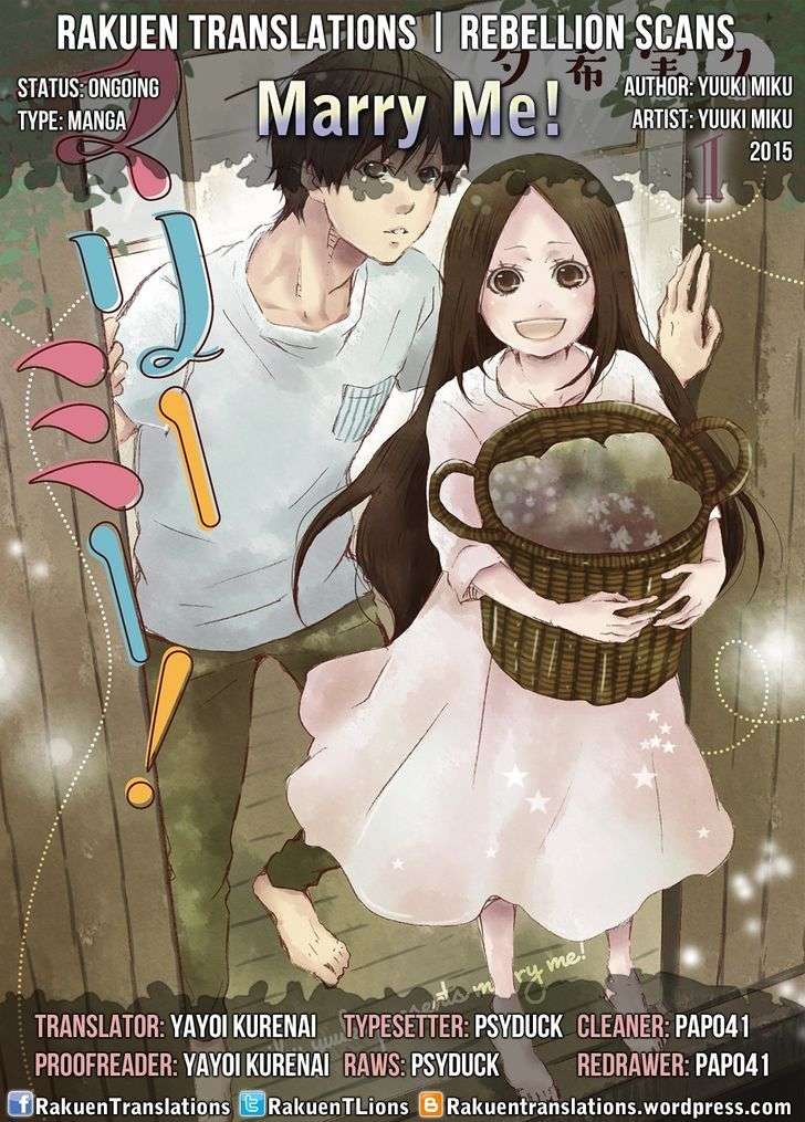 Marry Me! Chapter 7 - halaman 1