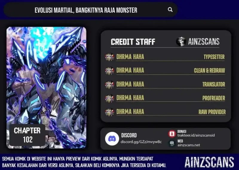 Martial Evolution: Start by Awakening the King of Monsters Chapter 102 - halaman 1