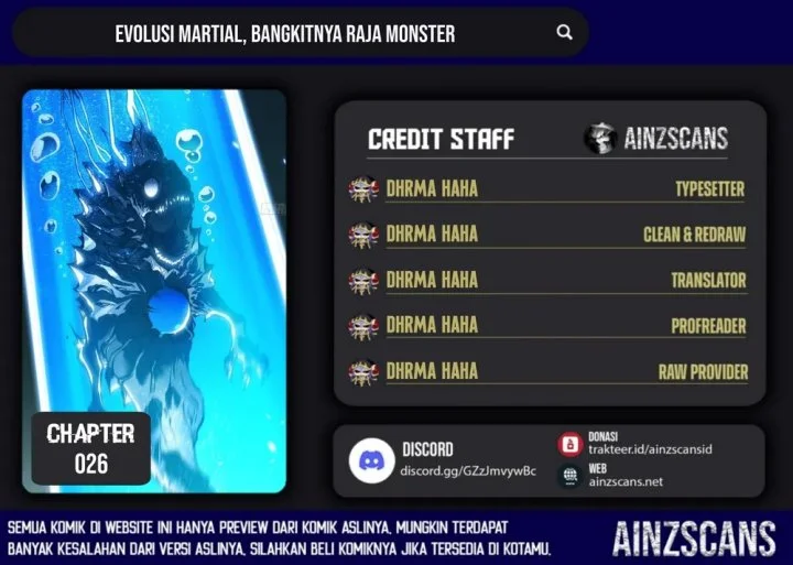 Martial Evolution: Start by Awakening the King of Monsters Chapter 104 - halaman 1