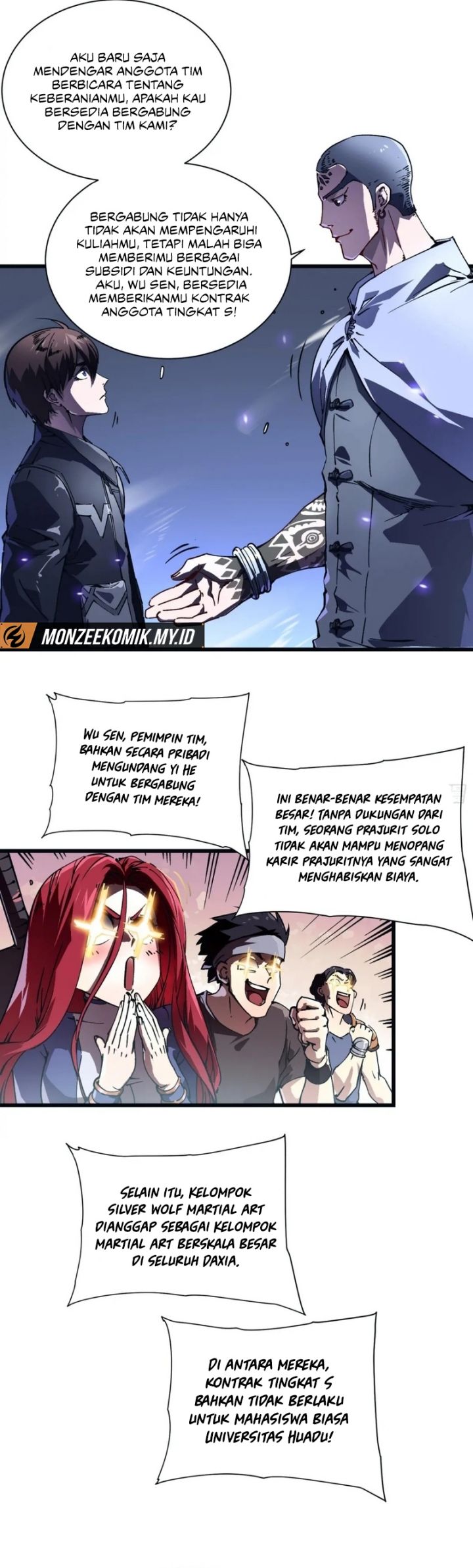 Martial Evolution: Start by Awakening the King of Monsters Chapter 14 - halaman 34