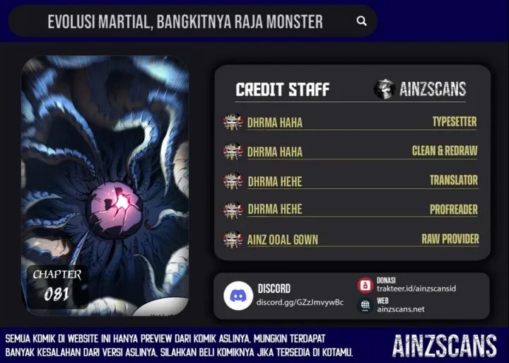 Martial Evolution: Start by Awakening the King of Monsters Chapter 81 - halaman 1