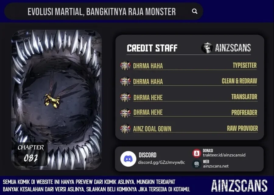 Martial Evolution: Start by Awakening the King of Monsters Chapter 82 - halaman 1