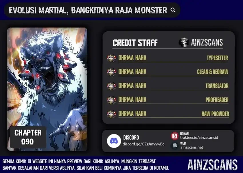 Martial Evolution: Start by Awakening the King of Monsters Chapter 90 - halaman 1